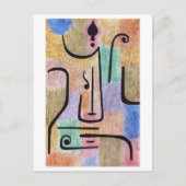 Aartsengel Surreal Abstract Paul Klee Briefkaart (Voorkant)