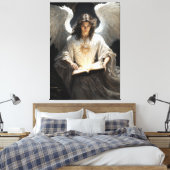 Aartsengel Uriel Canvas Afdruk (Insitu (Slaapkamer))