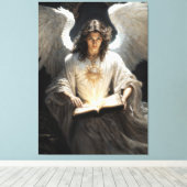 Aartsengel Uriel Canvas Afdruk (Insitu (Houten vloer))