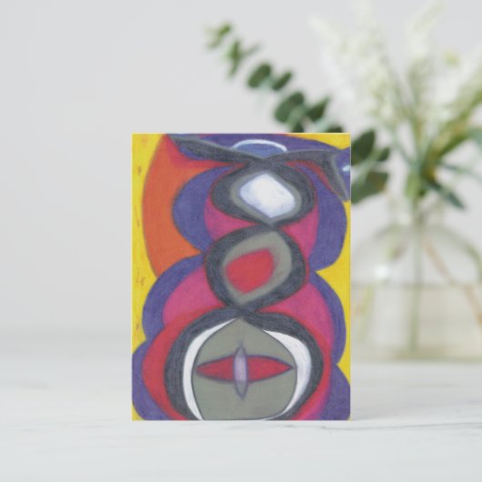 Aartsengel Zadkiel Briefkaart (Staand voorkant)