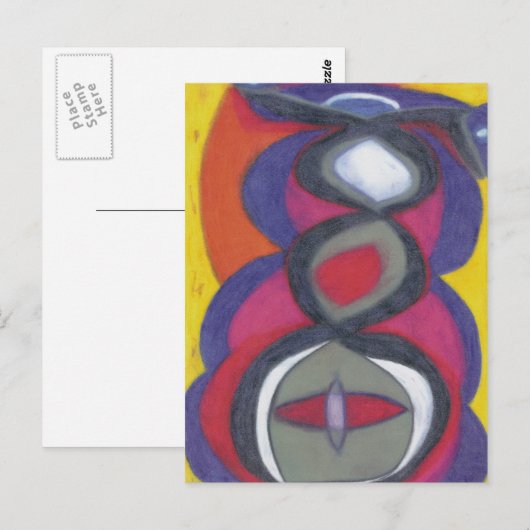 Aartsengel Zadkiel Briefkaart (Voorkant / Achterkant)