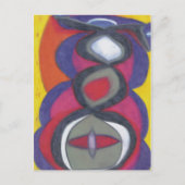 Aartsengel Zadkiel Briefkaart (Voorkant)