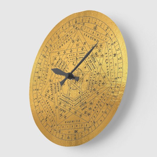 Aartsengelen Seal, God Seal, Sigillum Dei Aemeth Grote Klok (Hoek)