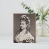 Aartshertogin GISELA van Oostenrijk, dochter Sissi Briefkaart (Staand voorkant)