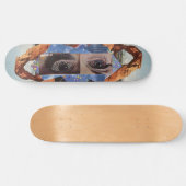 Aarzelend keek  persoonlijk skateboard (Horizontaal)