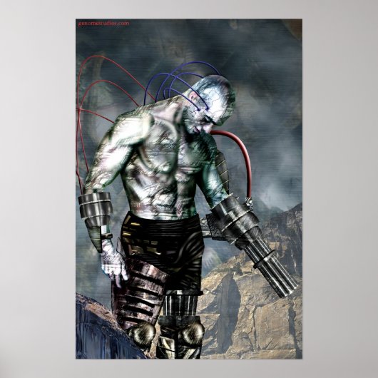 aarzelende krijger poster (Voorkant)