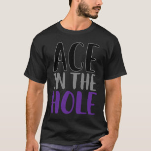 Aas in het gat Punny Asexual Pride T-shirt
