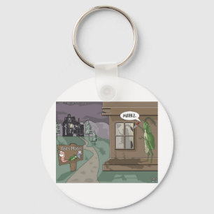 Aas Motel Grappige Visserij Cartoon Cadeaus & T-sh Sleutelhanger