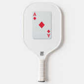 Aas! pickleball paddle (Achterkant)
