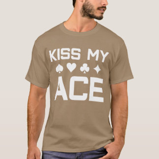 aas pokerkaart kaartspel jongen t-shirt