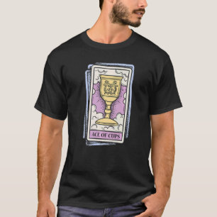 Aas van Cups Tarot Kaarten Horoscoop T-shirt
