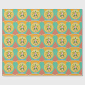 Aas van Pentacles Cadeaupapier (Vlak)