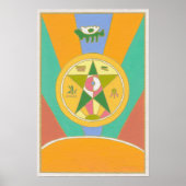 Aas van Pentacles Poster (Voorkant)