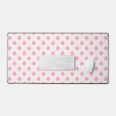 Aas van schoppen Patter Pastel Roze Trendy Stijlvo Bureaumat (Keyboard & Muis)