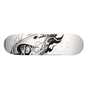 Aas van schoppen skateboard