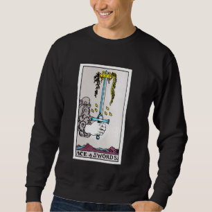 Aas van Zwaarden Tarot Kaart - Rider Waite Dec Trui