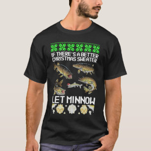 Aas Vis Grap Snoek Kerst Witte Vis T-shirt