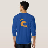 Aas! Volleybal sweatshirt voor mannen (Achterkant volledig)