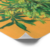 Aasboom, groene gele zomergroene bloem poster (Hoek)