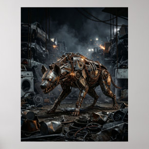 Aaseter Hyena Roedel Poster