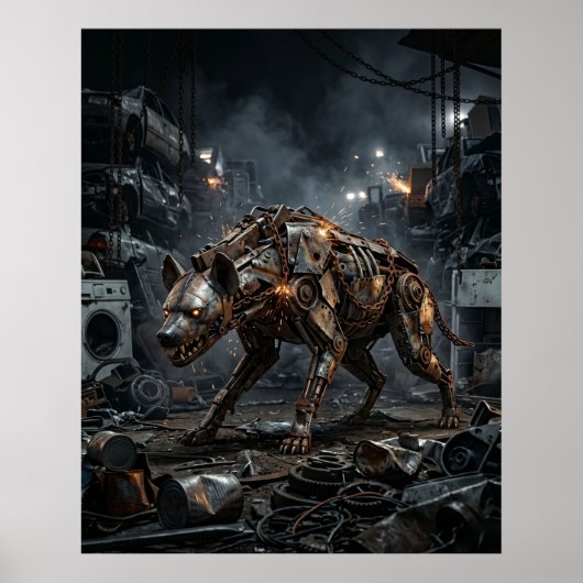 Aaseter Hyena Roedel Poster (Voorkant)