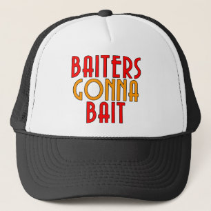 Aaseters gaan grappige vissers T-shirt aas Trucker Pet