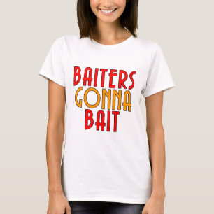 Aaseters gaan grappige vissers T-shirt aasvissen