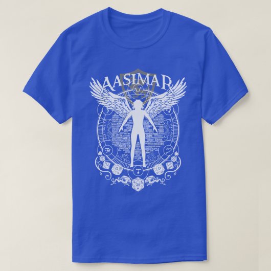 Aasimar White T-shirt (Design voorkant)