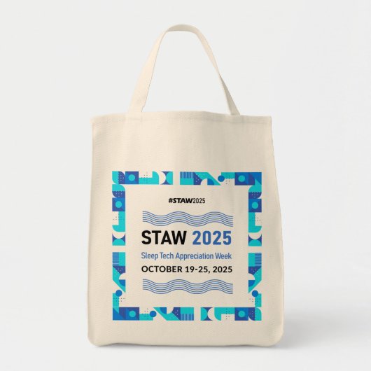 AAST 2025 STAW Boodschappentas Tote Bag (Voorkant)