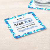 AAST 2025 STAW Coaster Kartonnen Onderzetters (Schuin)