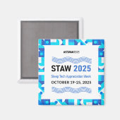 AAST 2025 STAW-magneet Magneet (Voorkant / Achterkant)
