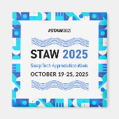 AAST 2025 STAW-magneet Magneet (Voorkant)