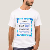 AAST 2025 STAW Men's T-shirt (Voorkant)