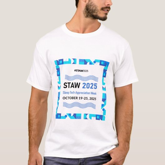 AAST 2025 STAW Men's T-shirt (Voorkant)
