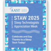 AAST 2025 STAW Sticker (Voorkant)