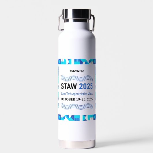 AAST 2025 STAW Water Bottle Waterfles (Voorkant)
