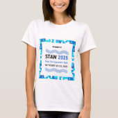 AAST 2025 STAW Women's T-shirt (Voorkant)