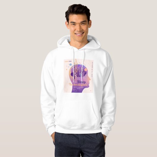 AAST STAW 2024 Mannen Hooded Sweatshirt (Voorkant volledig)