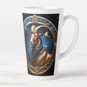 Aastrologie van capricorn latte mok