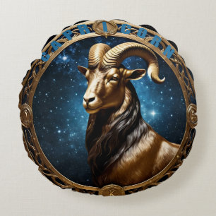 Aastrologie van capricorn rond kussen