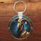 Aastrologie van capricorn sleutelhanger (Voorkant)