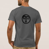 Aastrologisch symbool voor nood t-shirt (Achterkant)
