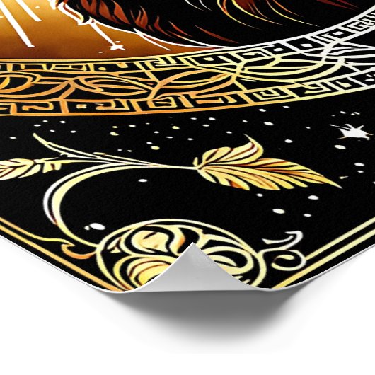 Aastrologisch teken poster (Hoek)