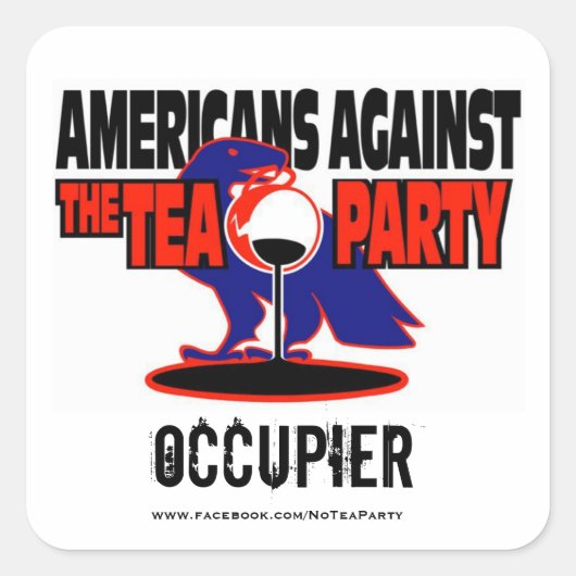 AATTP #OCCUPY 99 % STICKERS (Voorkant)