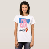 AAUW-shirt T-shirt (Voorkant volledig)