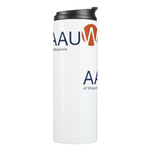 AAUW-tumbler Thermosbeker (Gedraaid links)