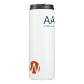 AAUW-tumbler Thermosbeker (Achterkant)