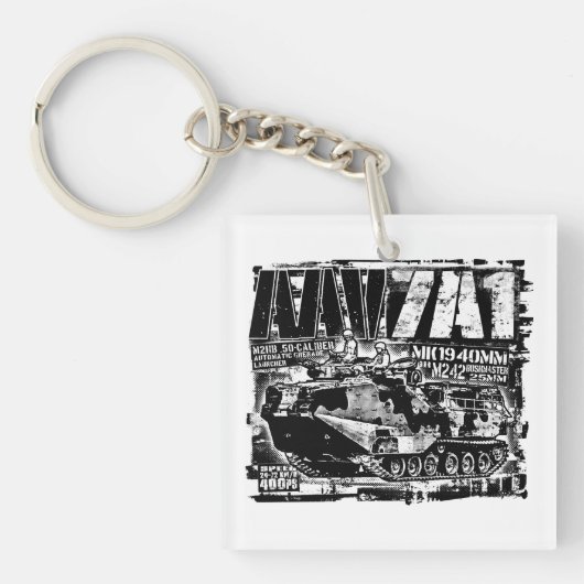 AAV-7A1 Sleutelhanger AcrylSleutelhanger (Voorkant)