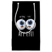 Aay Eye Funny AI Pun Dark BG Klein Cadeauzakje (Voorkant)