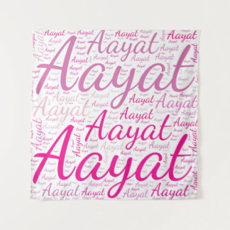 Aayat, Namen Zonder Grenzen. Wandkleed